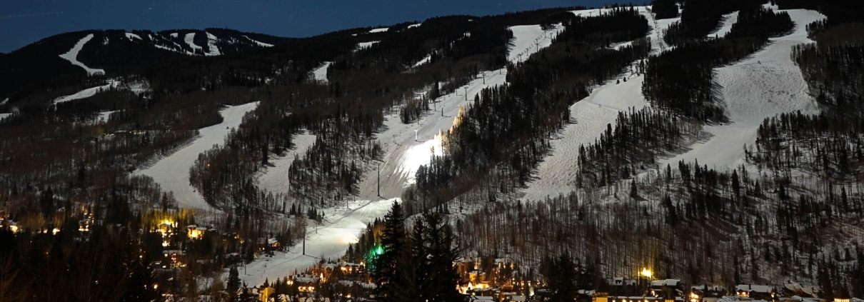 Skiing is one of the many Things To Do At Night in Vail.