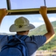 A man enjoying a Vail Colorado Summer.
